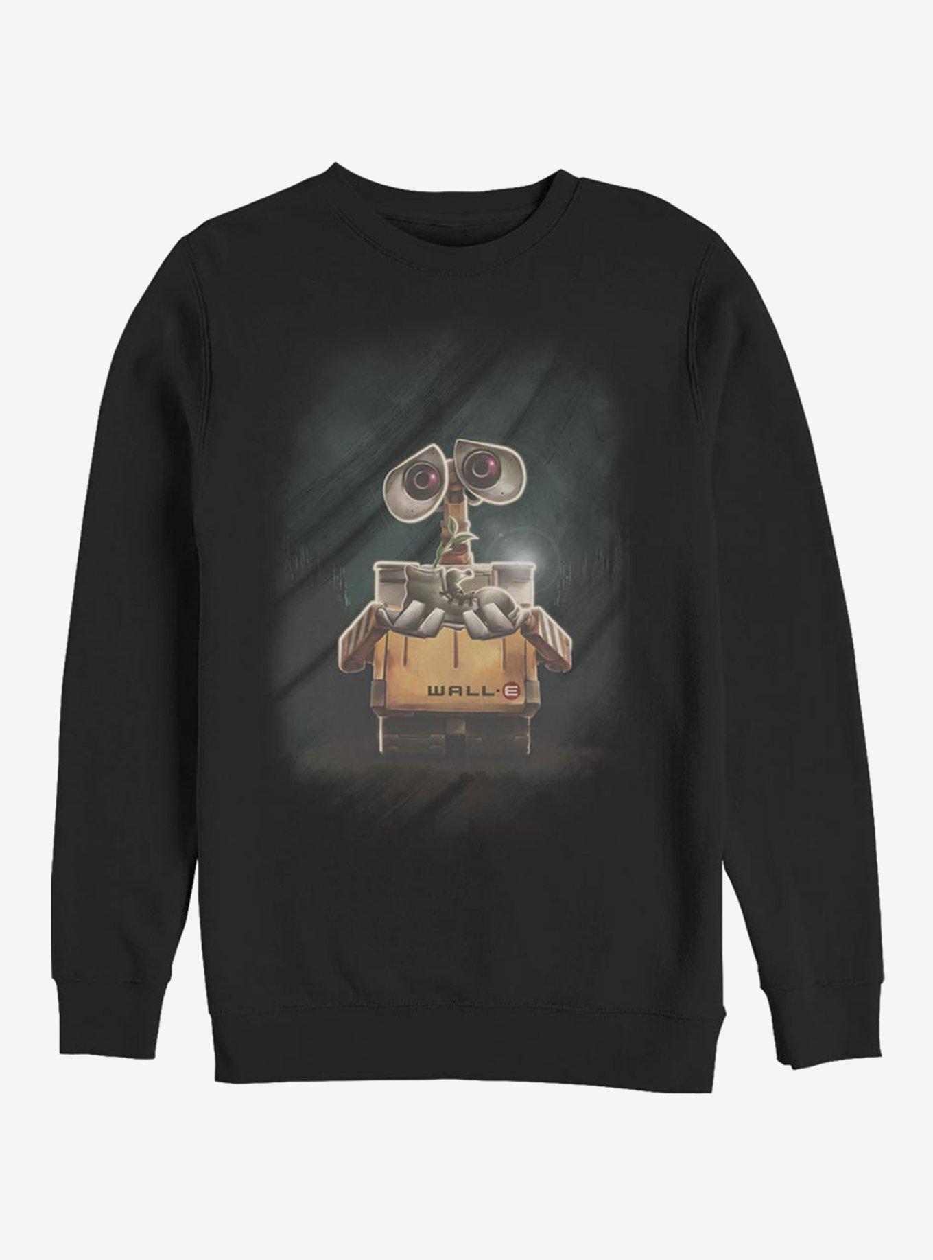 Disney Pixar Wall-E Light Crew Sweatshirt, BLACK, hi-res