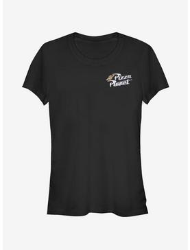 Disney Pixar Toy Story Vintage Pizza Logo Girls T-Shirt, BLACK, hi-res