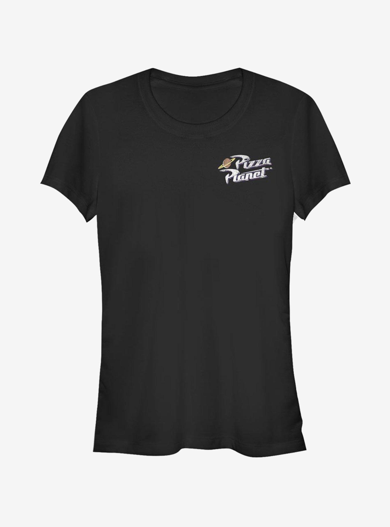 Disney Pixar Toy Story Vintage Pizza Logo Girls T-Shirt, BLACK, hi-res