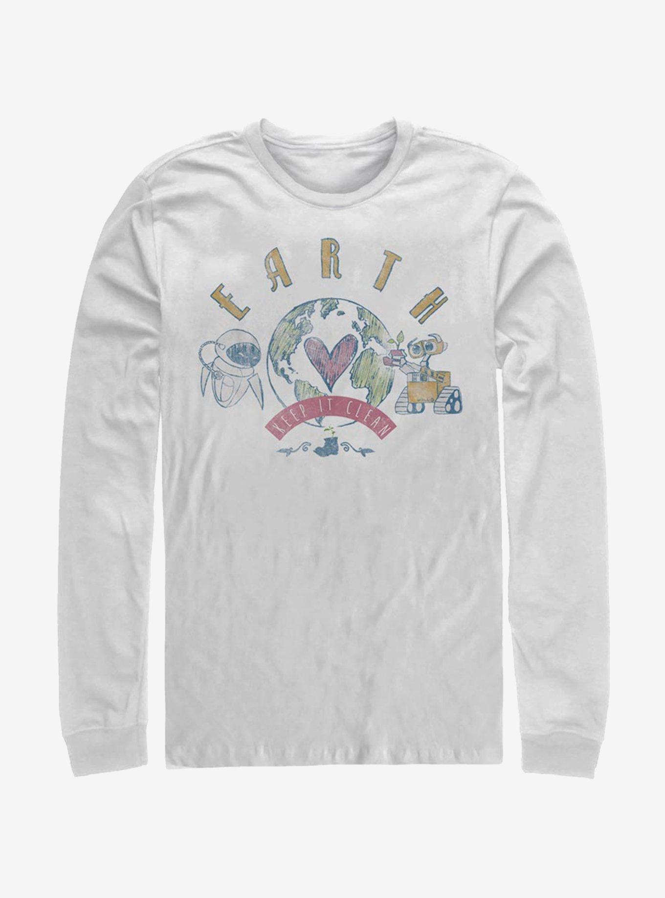 Disney Pixar Wall-E Ocean Love Long-Sleeve T-Shirt