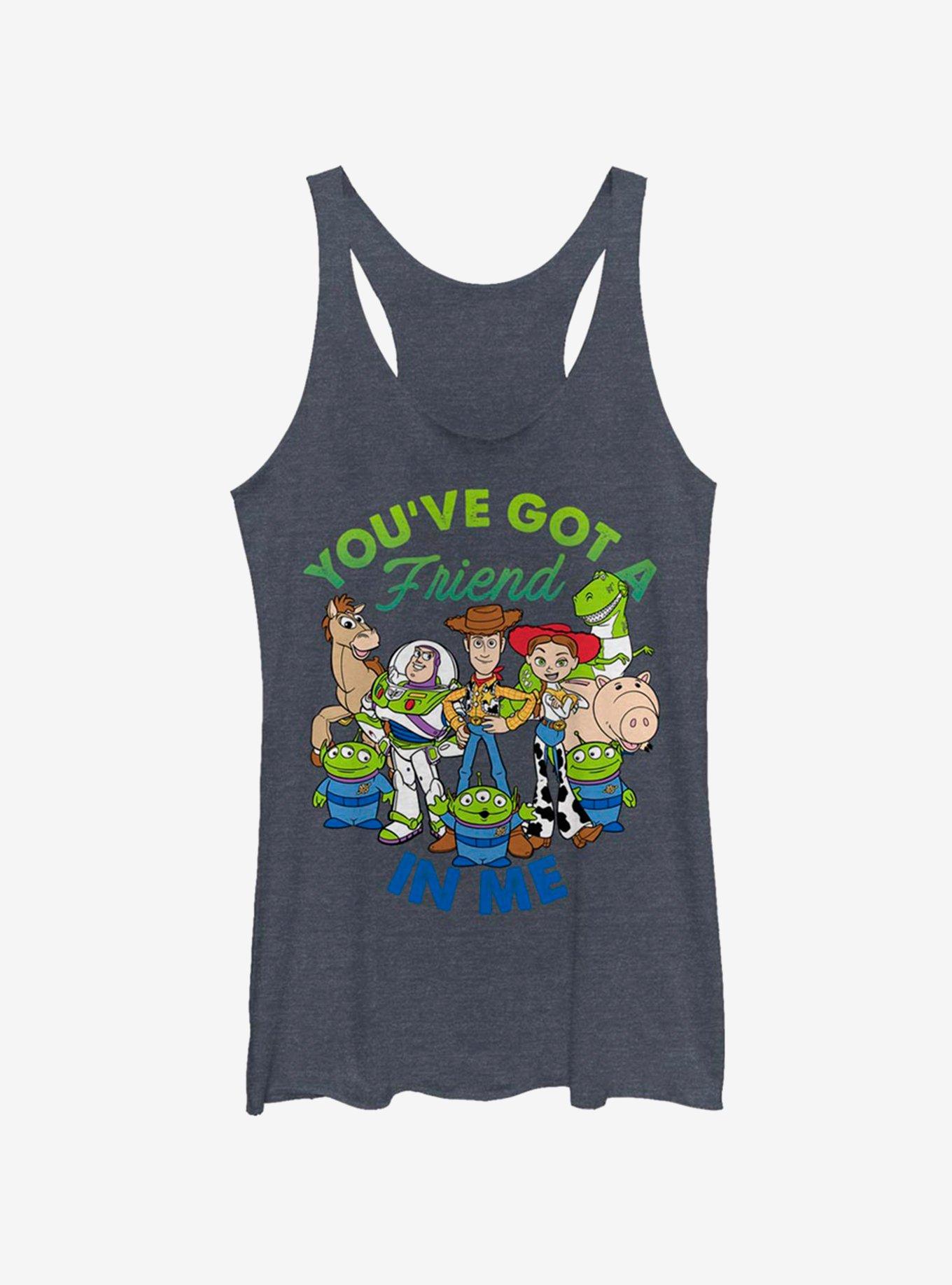 Disney Pixar Toy Story Friendship Girls Tank, NAVY HTR, hi-res