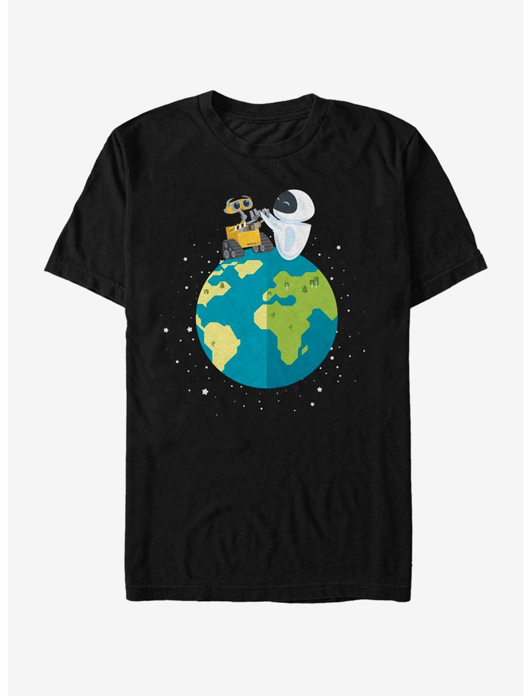 Disney Pixar Wall-E World Peace T-Shirt, BLACK, hi-res