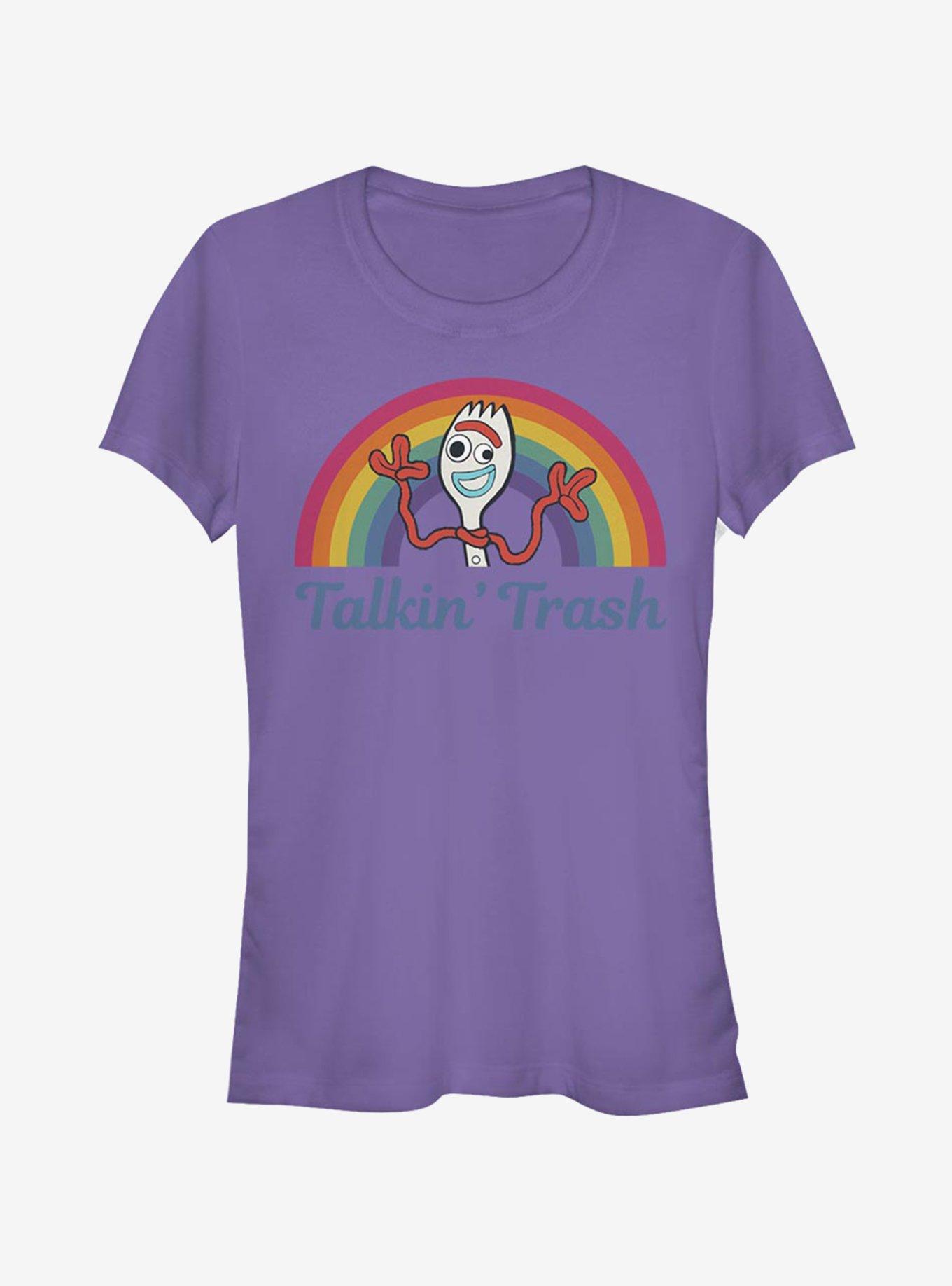 Disney Pixar Toy Story 4 Talkin Trash Girls T-Shirt, PURPLE, hi-res