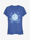 Disney Wreck-It Ralph Cinderella Girls T-Shirt, ROYAL, hi-res