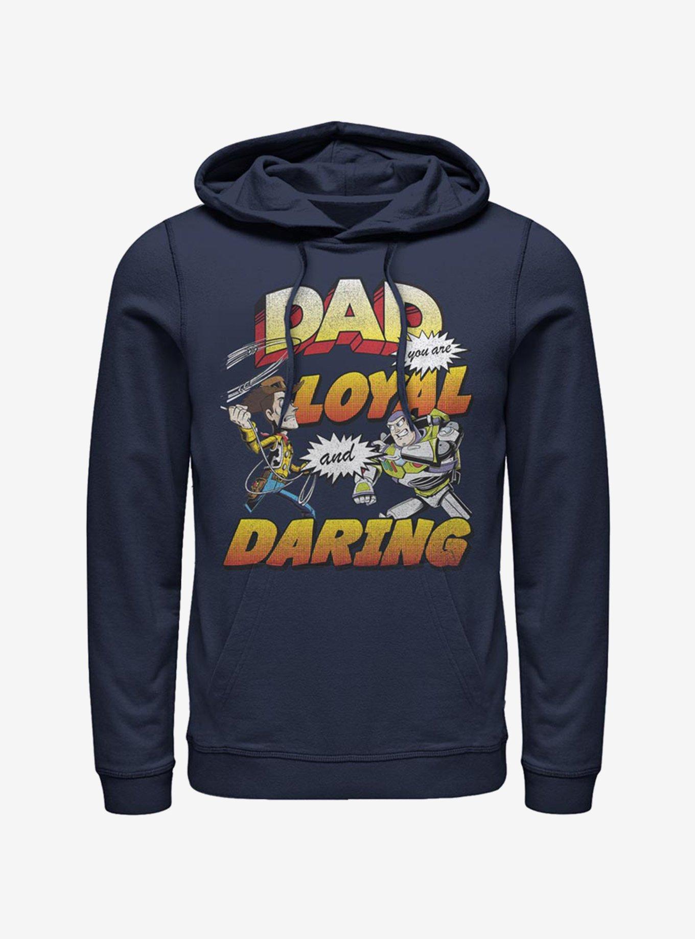 Disney Pixar Toy Story Loyal And Daring Hoodie, NAVY, hi-res