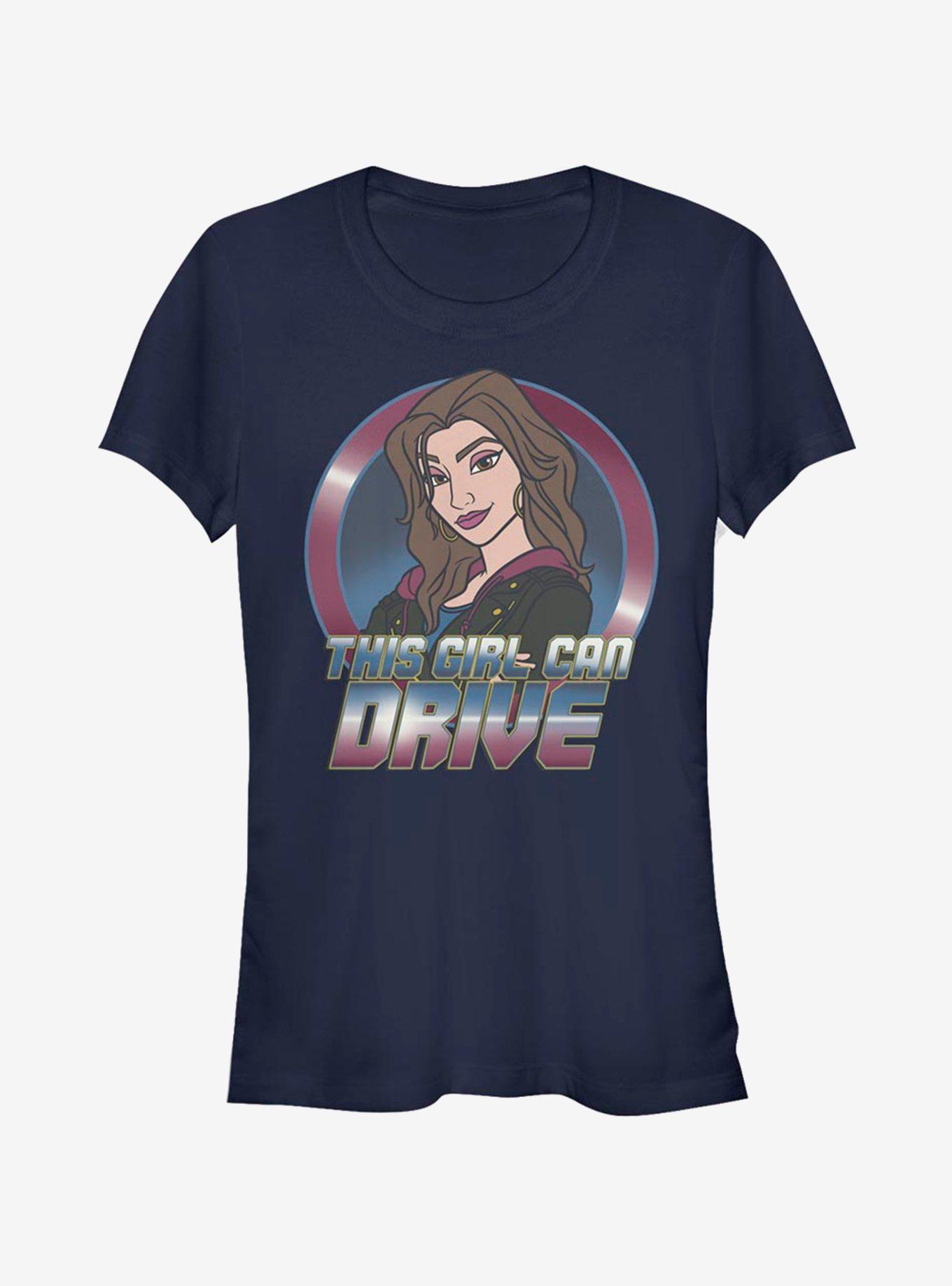 Disney Wreck-It Ralph Shank Rider Girls T-Shirt, NAVY, hi-res