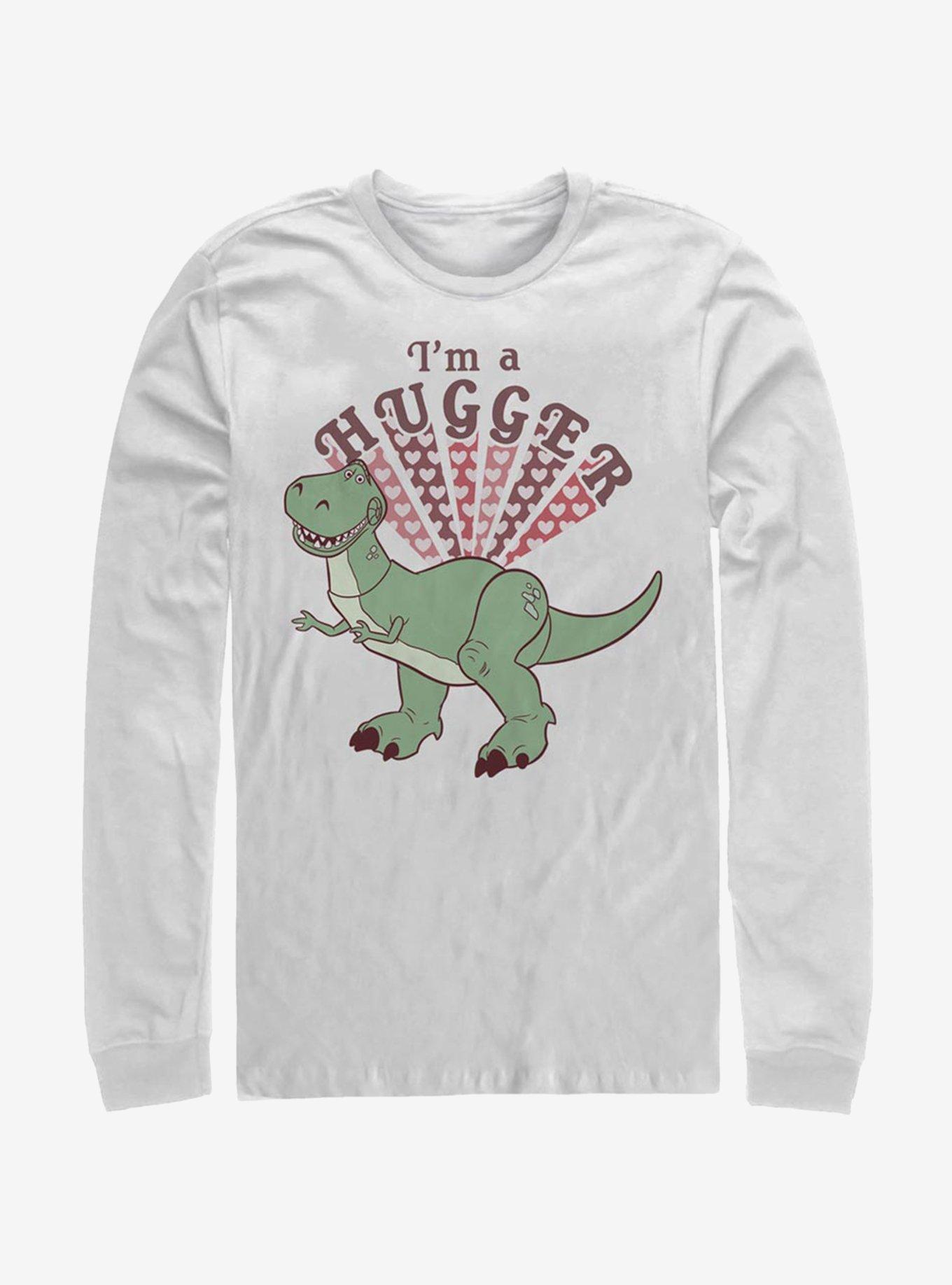 Disney Pixar Toy Story Hugger Rex Long-Sleeve T-Shirt - WHITE | Hot Topic