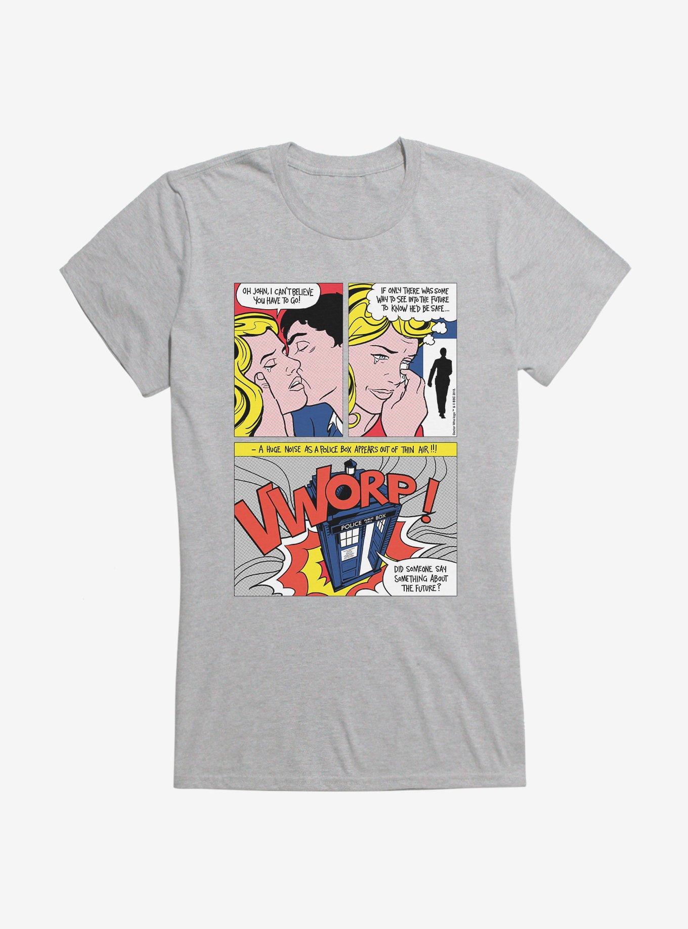Doctor Who TARDIS Future Comic Girls T-Shirt, , hi-res