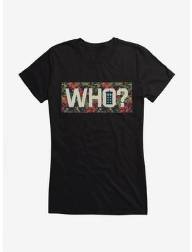 Doctor Who TARDIS Who? Girls T-Shirt, , hi-res