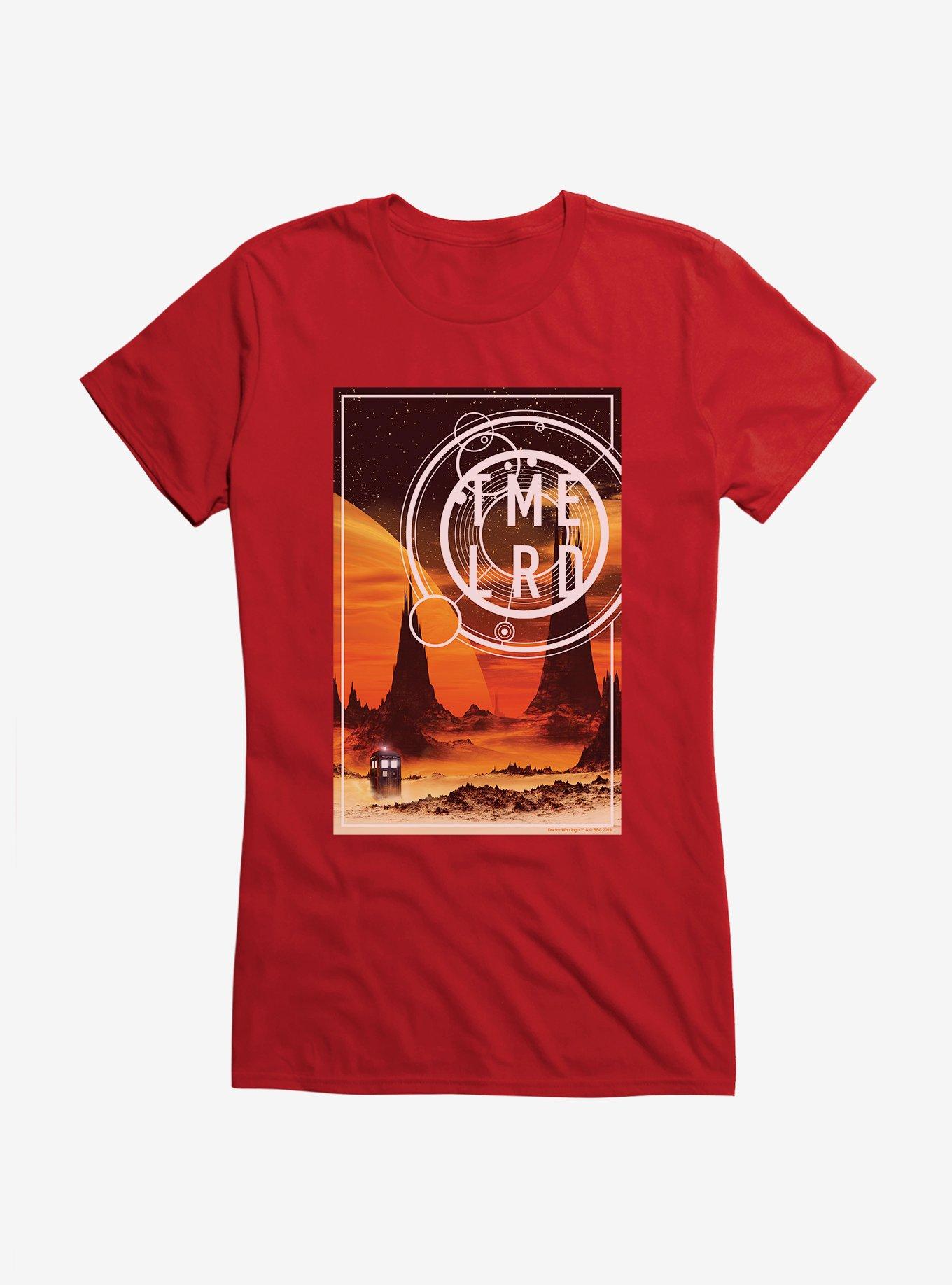 Doctor Who TARDIS Time Lord Scape Girls T-Shirt, , hi-res