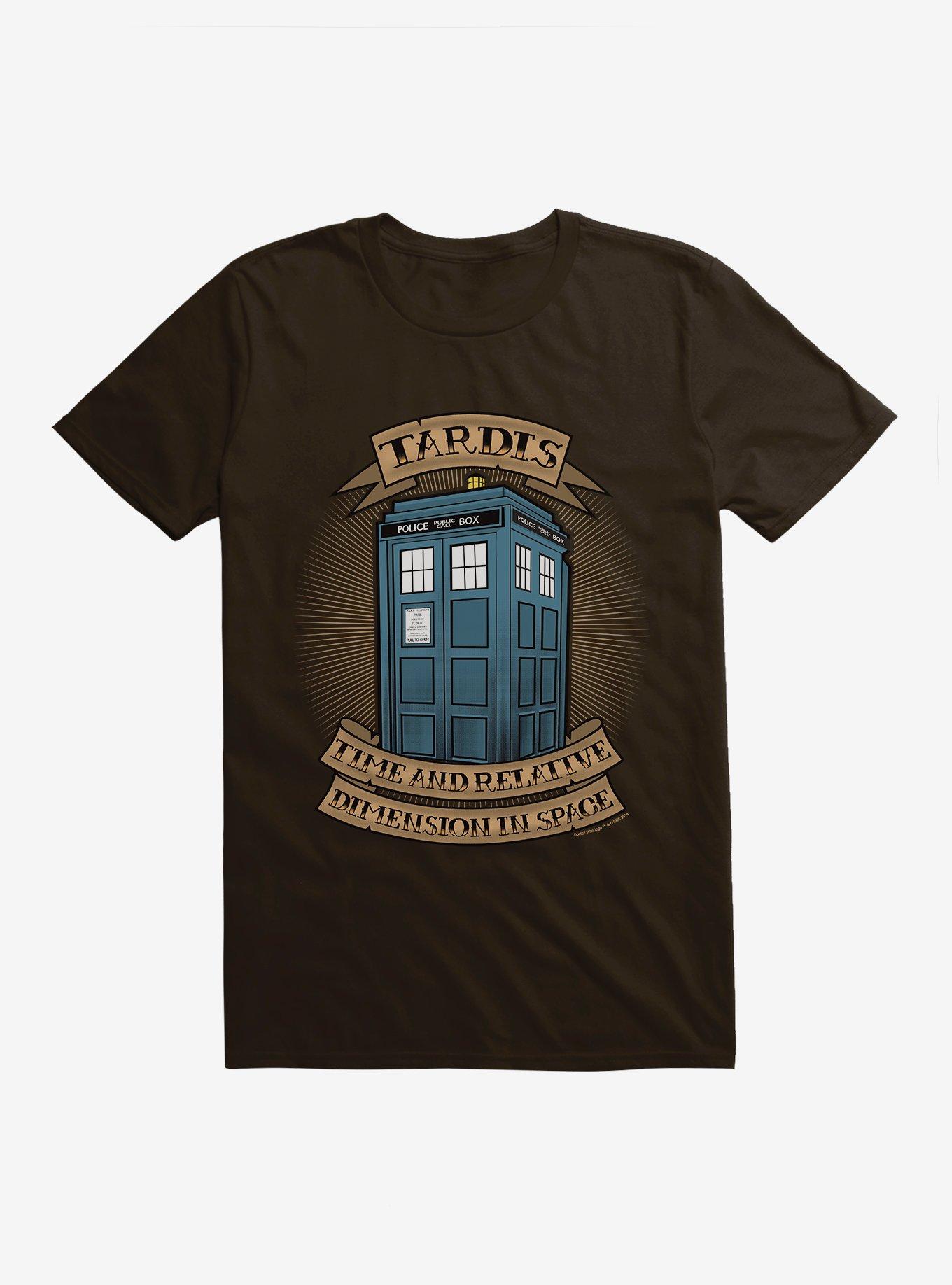 Doctor Who TARDIS Acronym Banner TShirt Hot Topic