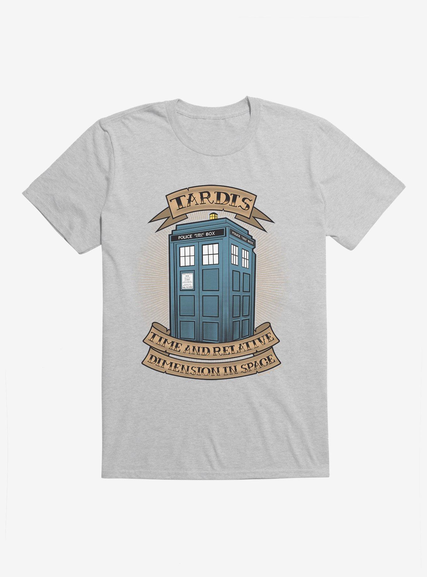 Doctor Who TARDIS Acronym Banner TShirt Hot Topic