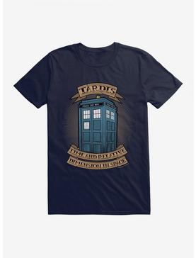 Doctor Who TARDIS Acronym Banner T-Shirt, , hi-res