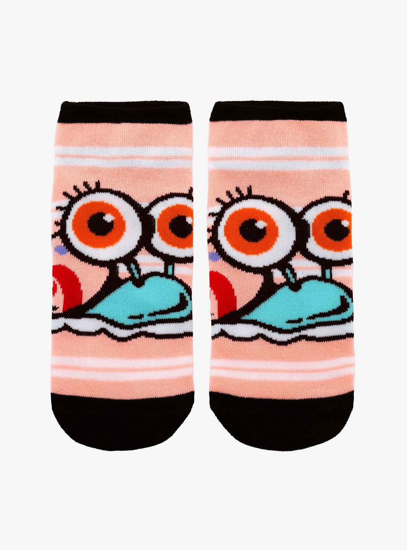 SpongeBob SquarePants Chibi Gary No-Show Socks, , hi-res