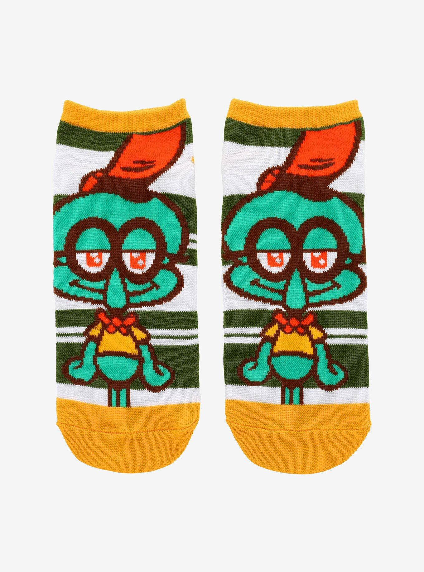 The SpongeBob Movie: Sponge On The Run Squidward No-Show Socks, , hi-res