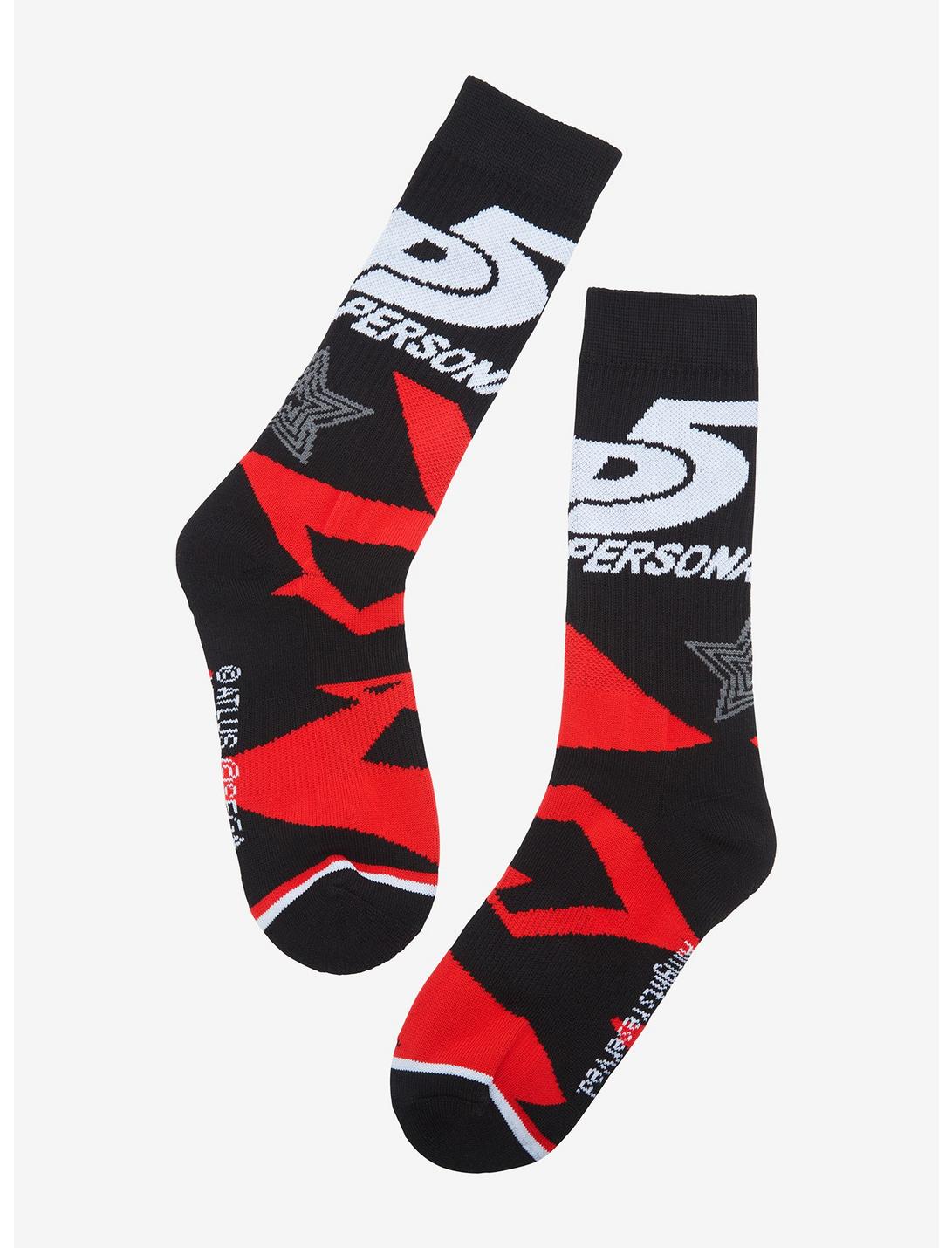 Persona 5 Logo Crew Socks, , hi-res