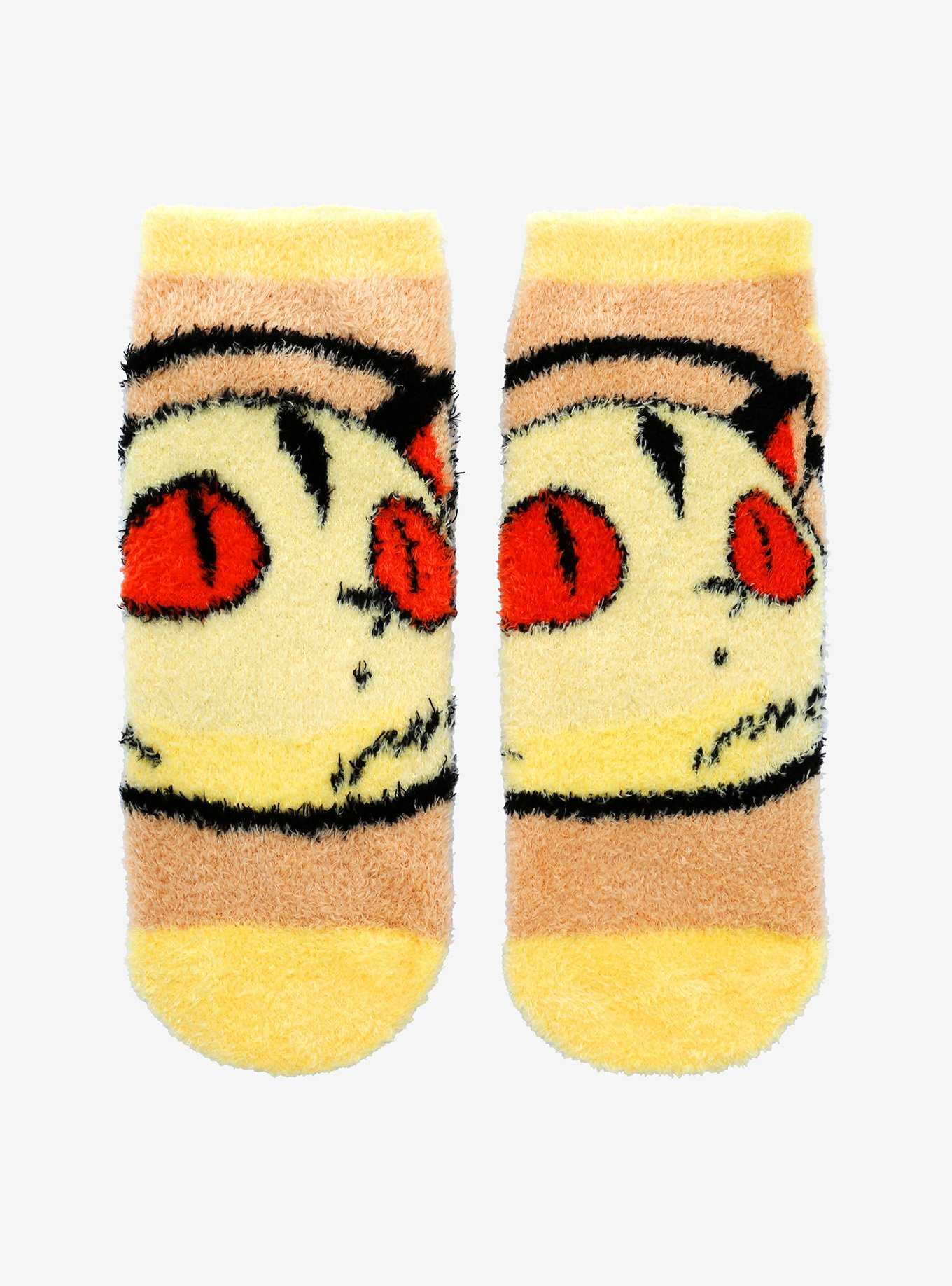 InuYasha Kirara Fuzzy No-Show Socks, , hi-res
