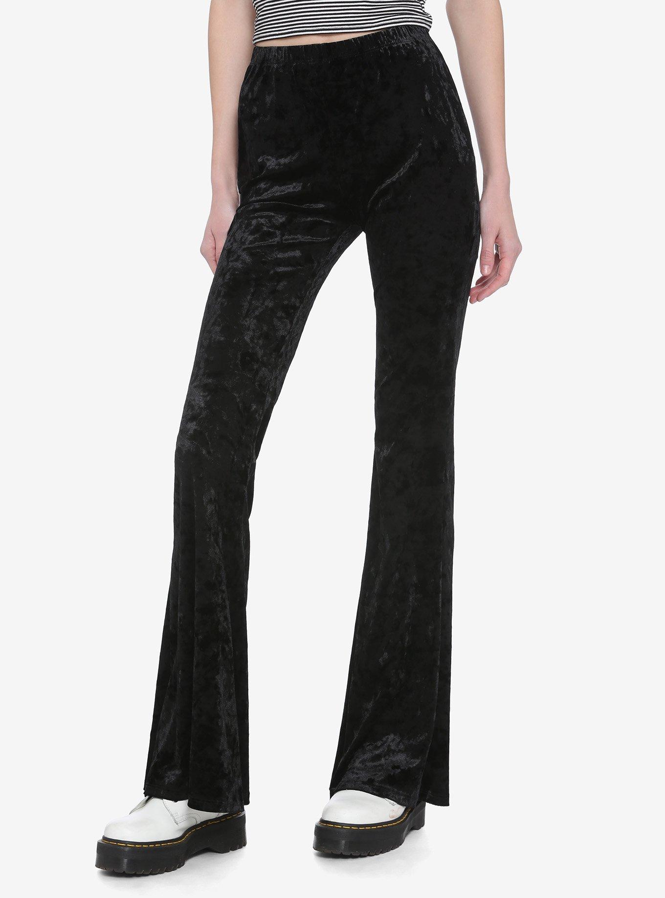 Women's American Witch Velvet Bell Bottoms - Inked Shop