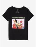 The Simpsons Treehouse Of Horror X Couch Boyfriend Fit Girls T-Shirt Plus Size, MULTI, hi-res