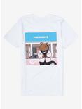 Pink Sweat$ 17 Bear T-Shirt, WHITE, hi-res