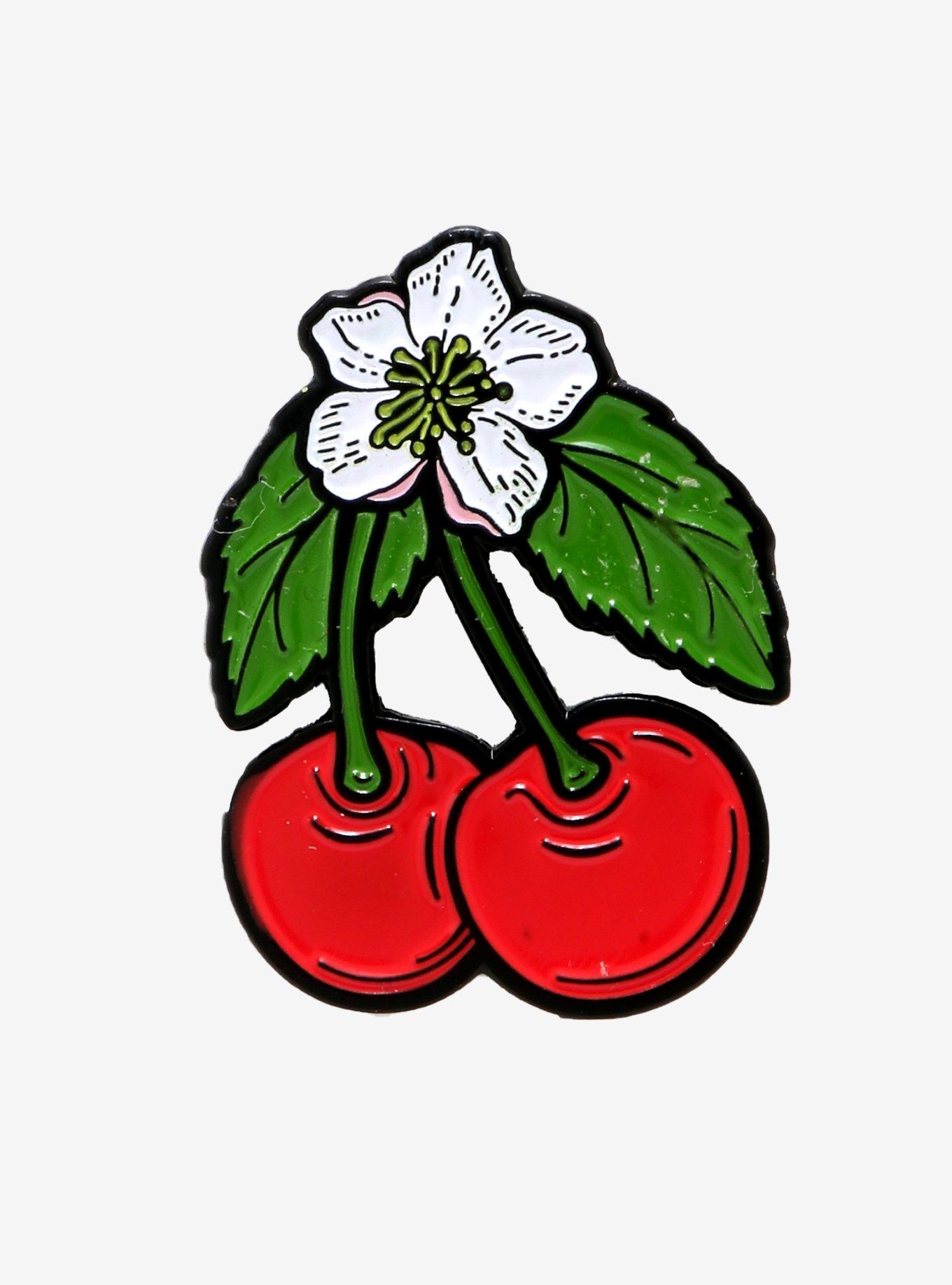 Cherry Enamel Pin