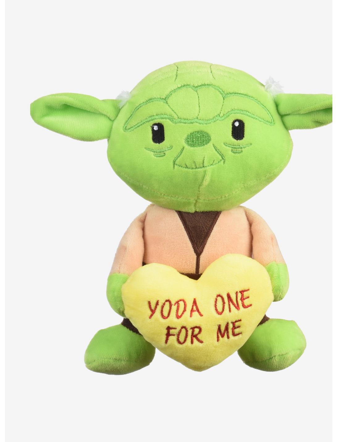Star Wars Yoda One For Me Squeaky Dog Toy, , hi-res