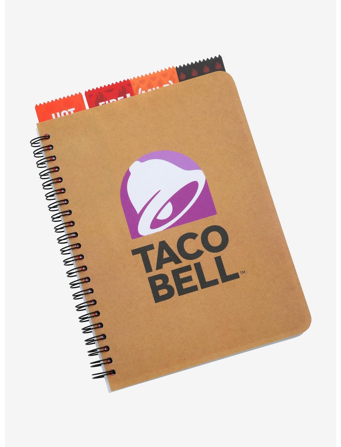 Taco Bell Sauces Tab Journal, , hi-res