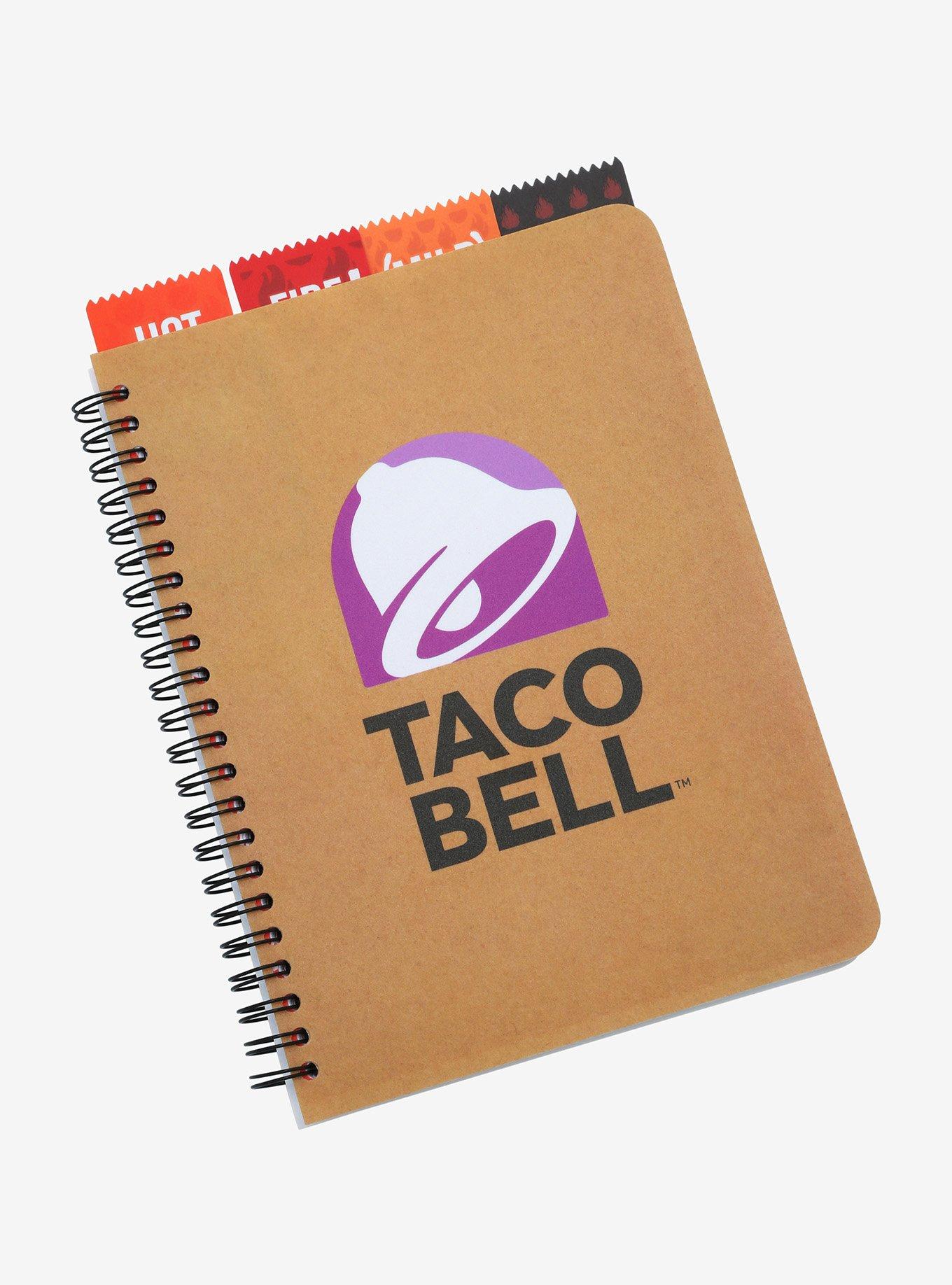 Taco Bell Sauces Tab Journal, , hi-res