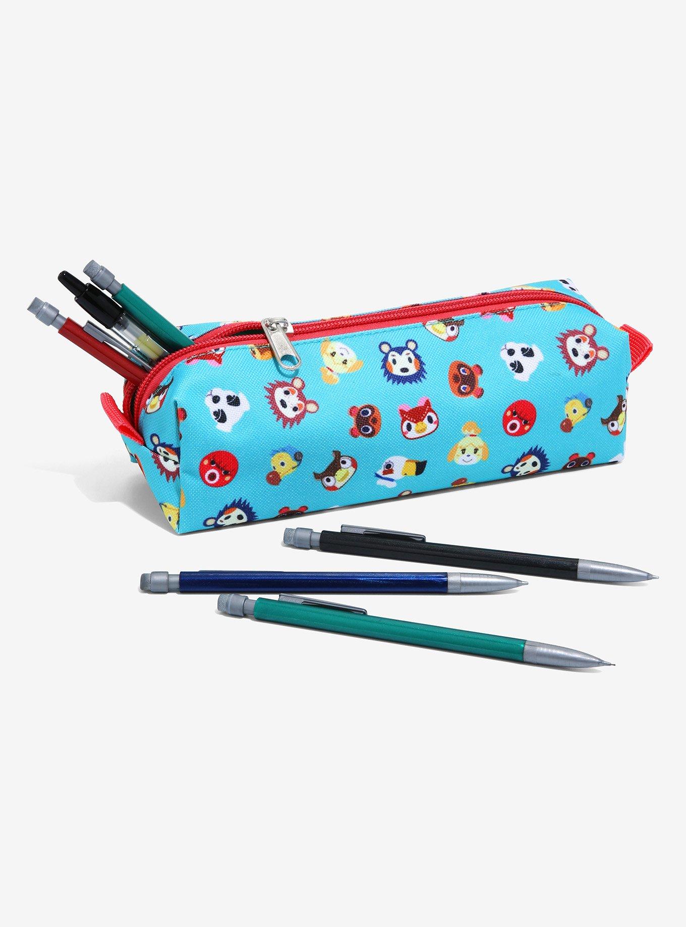 Nintendo Animal Crossing: New Horizons Villager Faces Pencil Case - BoxLunch Exclusive, , hi-res