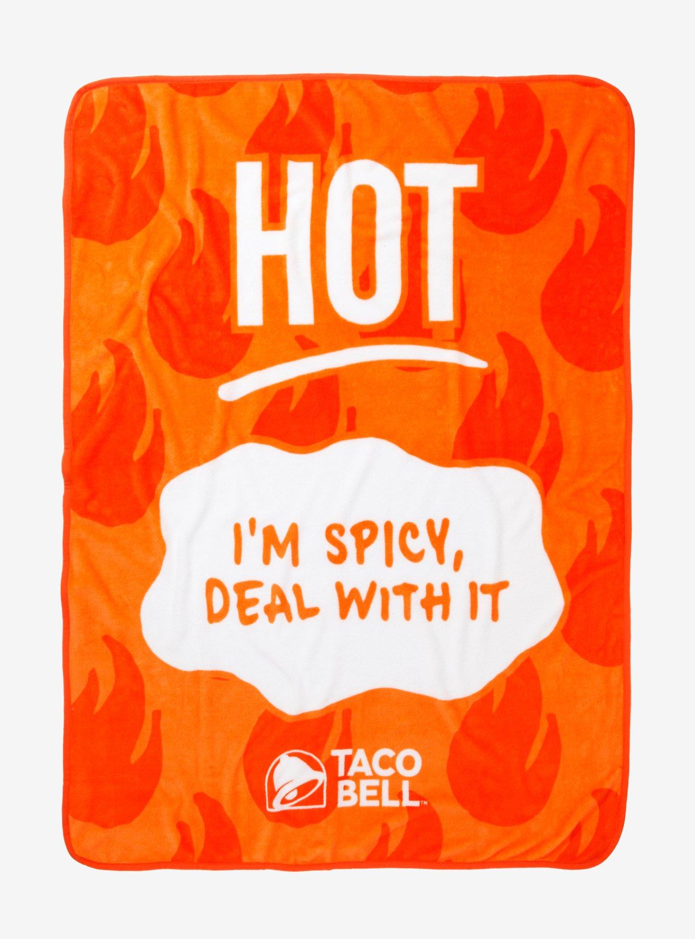 Taco Bell Hot Sauce Throw BoxLunch