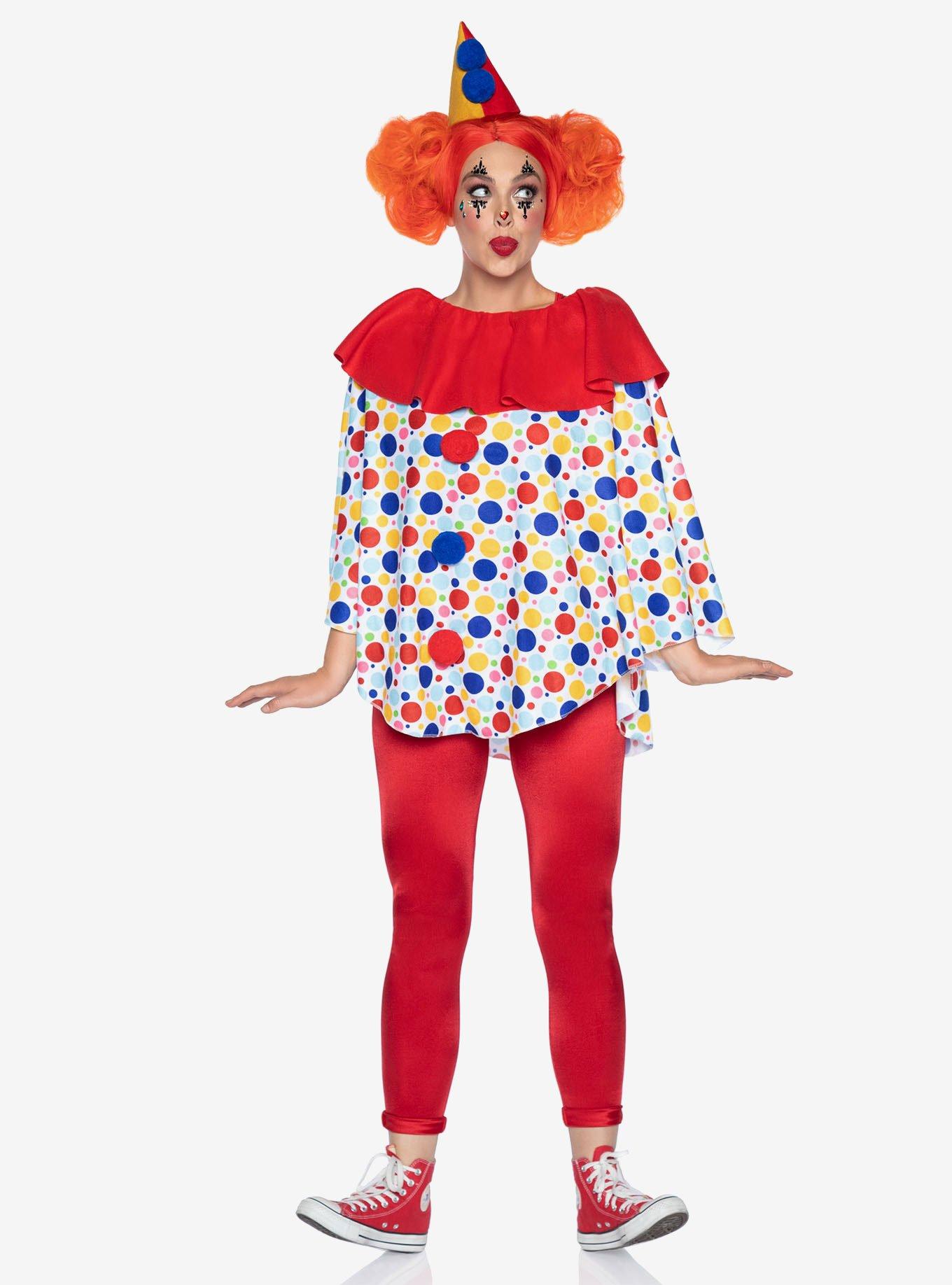 2 Piece Clown Poncho Set | Hot Topic