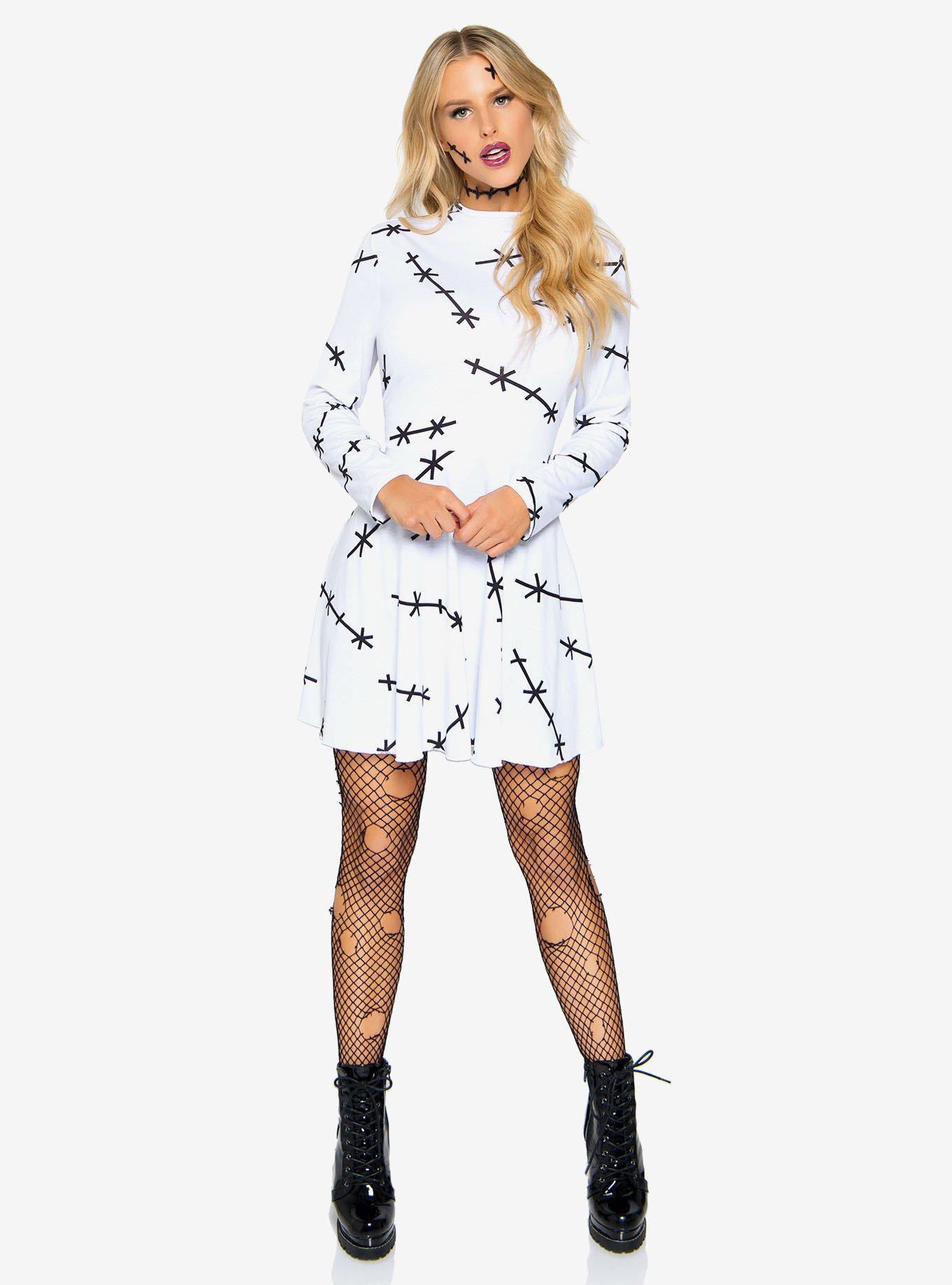 Jersey Stitch Dress, , hi-res