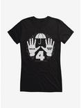 The Umbrella Academy Klaus' Hands Icon Girls T-Shirt, BLACK, hi-res