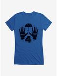 The Umbrella Academy Klaus' Hands Icon Girls T-Shirt, ROYAL, hi-res