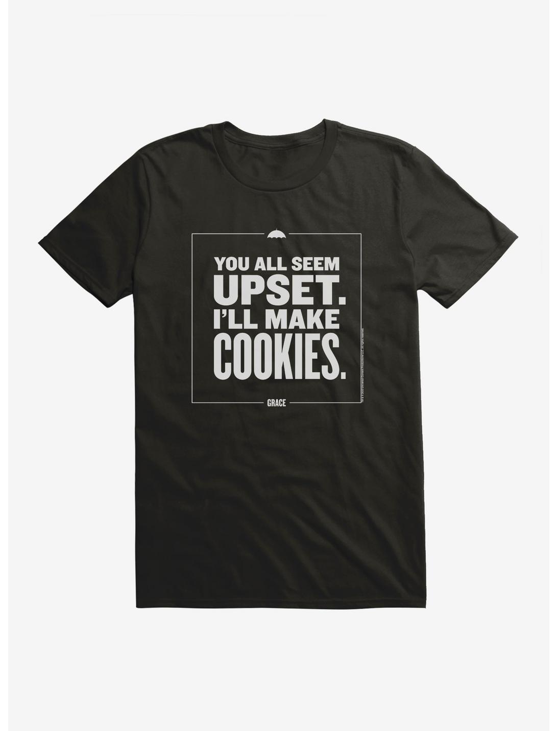 The Umbrella Academy Cookies Are Life T-Shirt, BLACK, hi-res