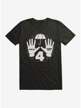 The Umbrella Academy Klaus' Hands Icon T-Shirt, BLACK, hi-res
