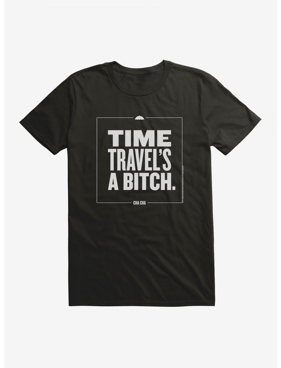 The Umbrella Academy Time Travel T-Shirt, BLACK, hi-res