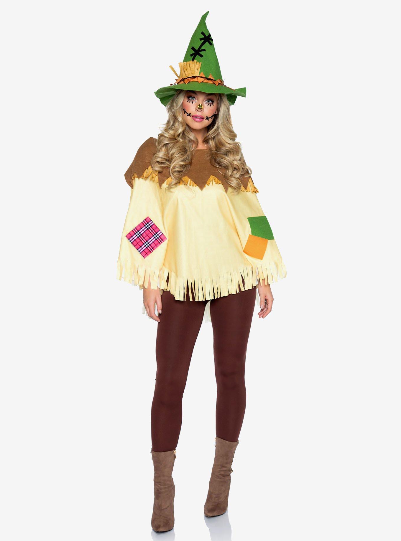 2 Piece Scarecrow Poncho Set, , hi-res
