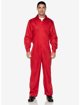 Basic Red Jumpsuit, , hi-res