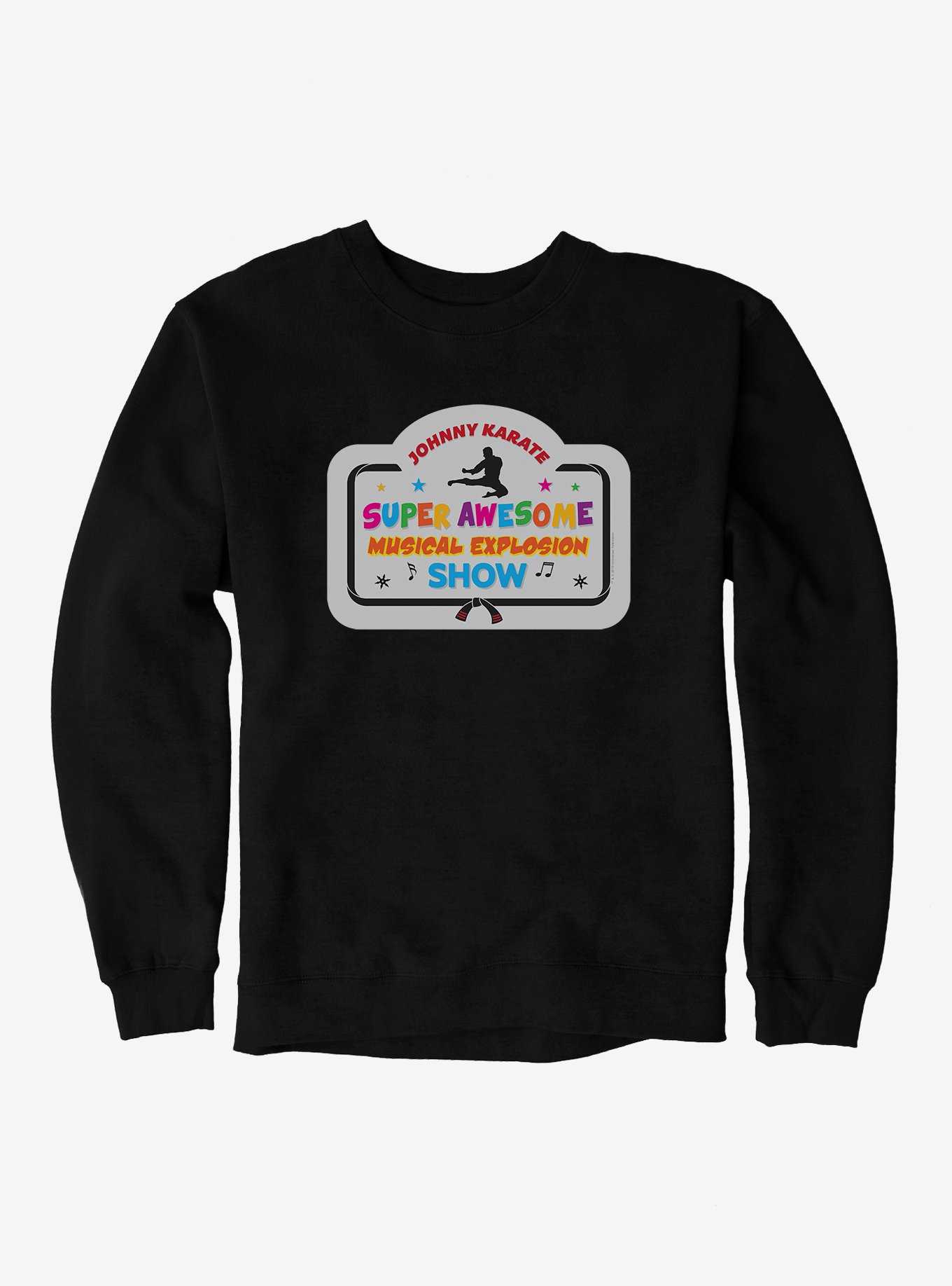 Parks And Recreation Johnny Karate Show Banner Sweatshirt, , hi-res