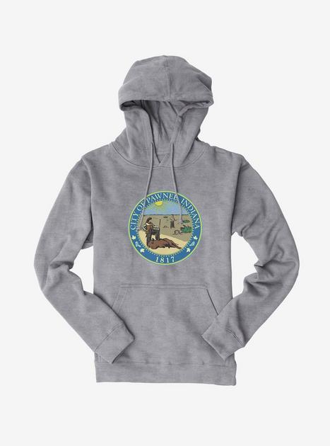 Parks And Recreation Pawnee Indiana Seal Hoodie | BoxLunch
