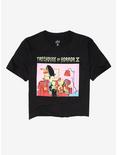 The Simpsons Treehouse Of Horror X Couch Girls Crop T-Shirt, MULTI, hi-res