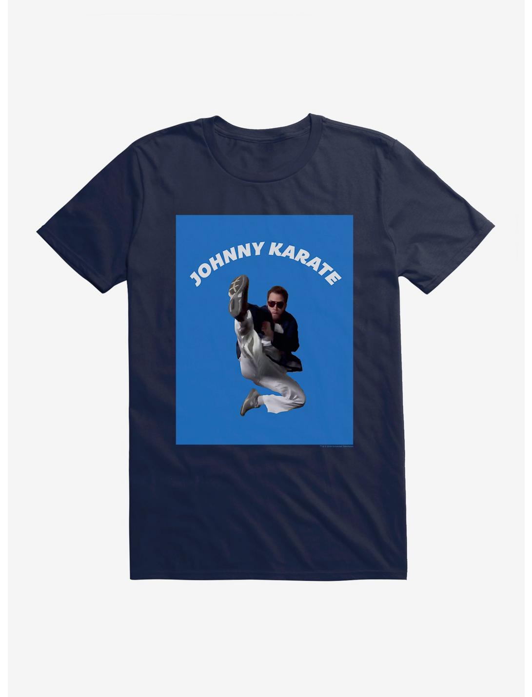 Parks And Recreation Johnny Karate T-Shirt, MIDNIGHT NAVY, hi-res
