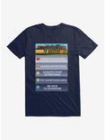 Parks And Recreation Karate Moves T-Shirt, MIDNIGHT NAVY, hi-res