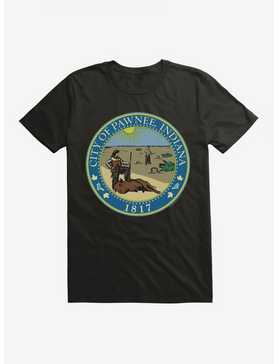 Parks And Recreation Pawnee Indiana Seal T-Shirt, , hi-res