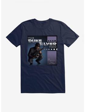 Parks And Recreation The Duke Silver Trio CD T-Shirt, MIDNIGHT NAVY, hi-res