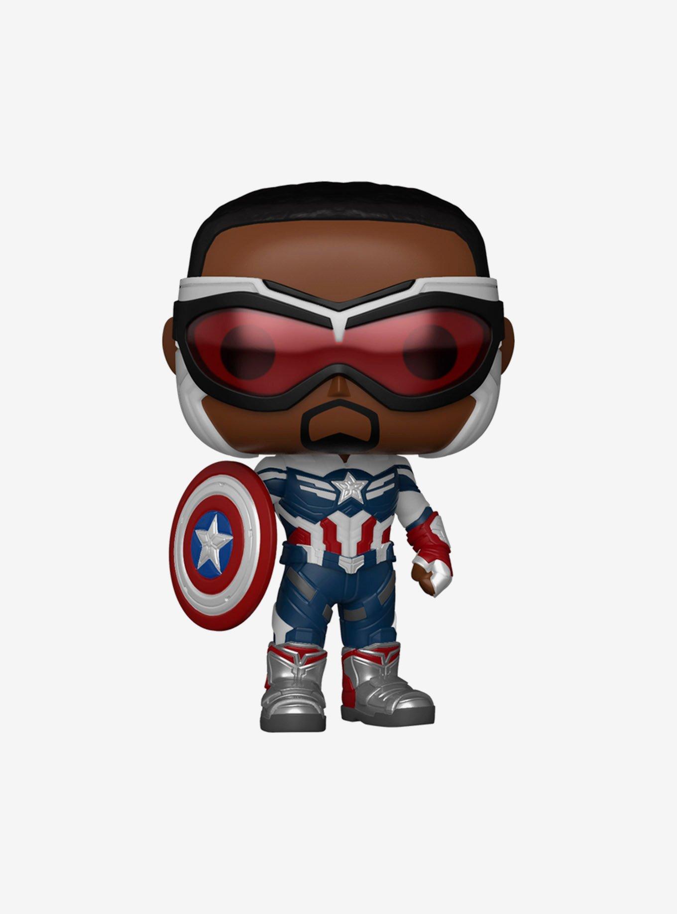 Funko Pop! Marvel The Falcon and the Winter Soldier Captain America Vinyl Bobble-Head, , hi-res