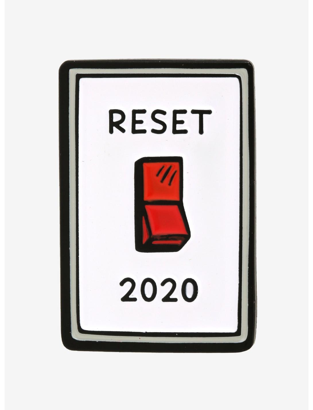 Reset 2020 Enamel Pin, , hi-res