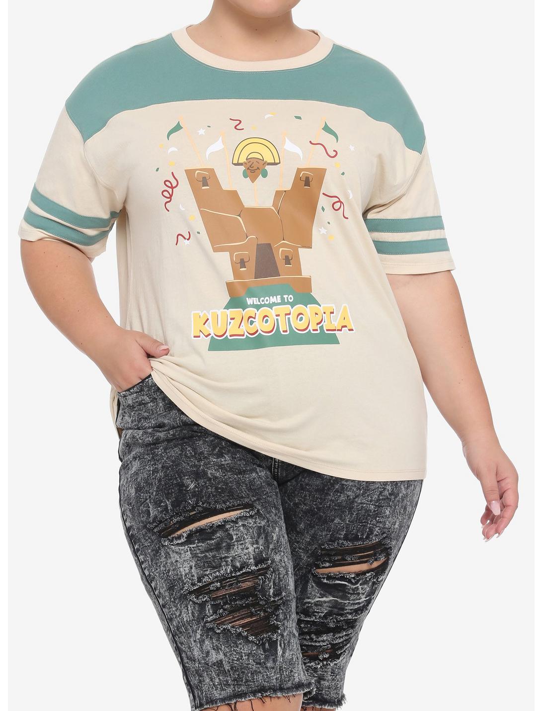Disney The Emperor's New Groove Kuzcotopia Girls Athletic T-Shirt Plus Size, MULTI, hi-res