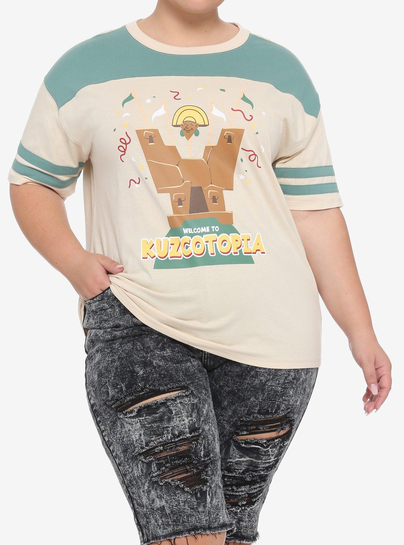 Disney The Emperor's New Groove Kuzcotopia Girls Athletic T-Shirt Plus Size, MULTI, hi-res
